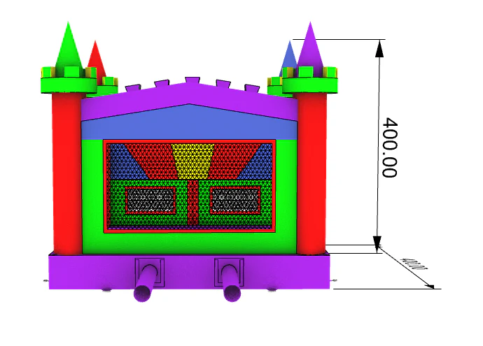 13ft Castle Bounce House - Image 3