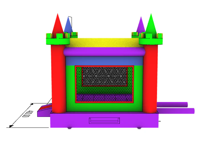 13ft Castle Bounce House - Image 4