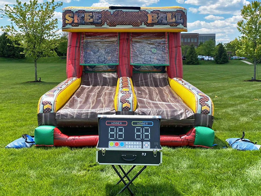 2 Lane Inflatable Skee Ball Game - Image 4