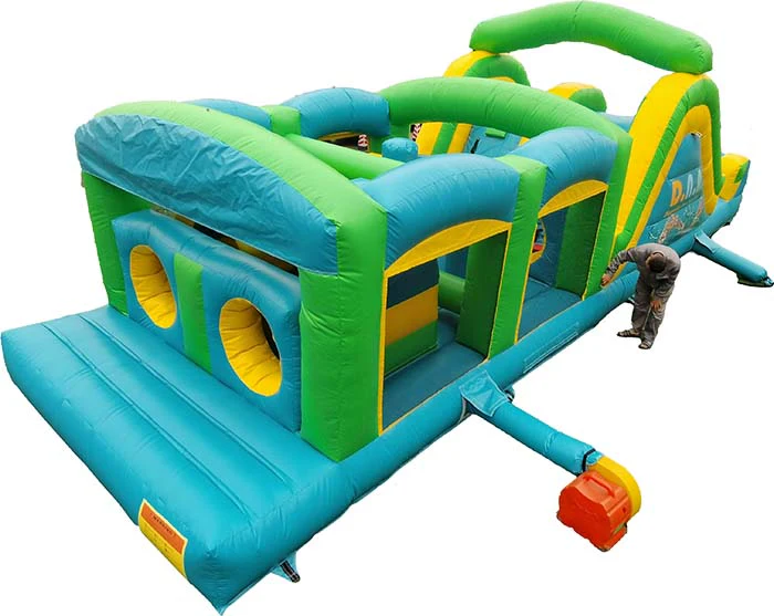 33ft Inflatable Obstacle Course - Choose Your Colors - Image 4
