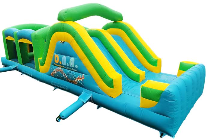 33ft Inflatable Obstacle Course - Choose Your Colors - Image 5