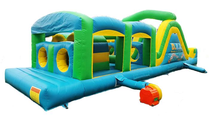 33ft Inflatable Obstacle Course - Choose Your Colors - Image 6
