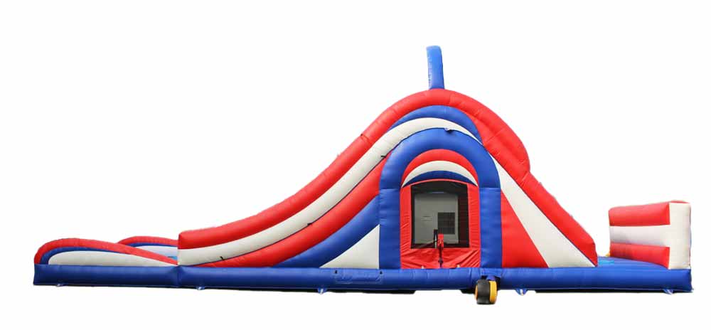 3 Lane Water Slide Bounce House Combo - Image 3
