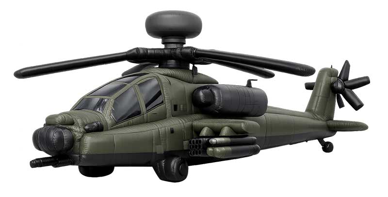 Apache Inflatable Helicopter