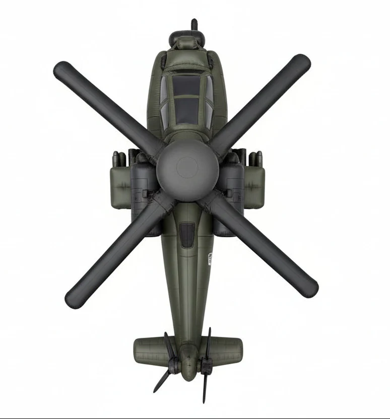 Apache Inflatable Helicopter - Image 2