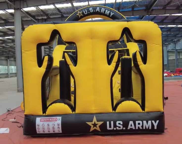 U.S. Army Interactive Challenge Inflatable Obstacle Course - Image 4