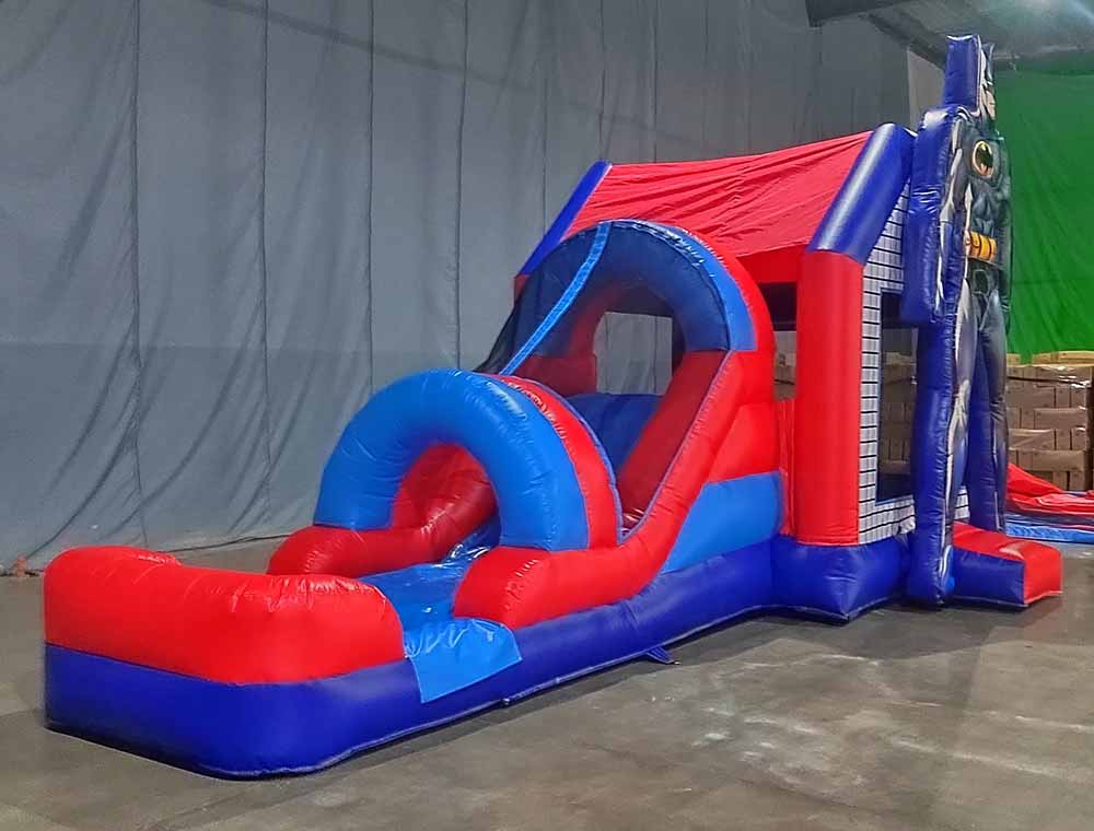 Batman Bounce House With Slide - Image 4