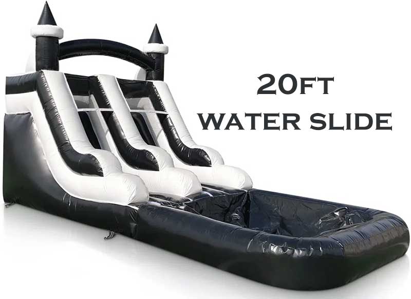 Black and White Tuxedo Water Slide For Sale