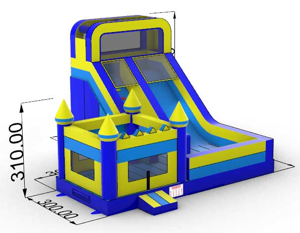Bounce House With Slide Combo - Image 10