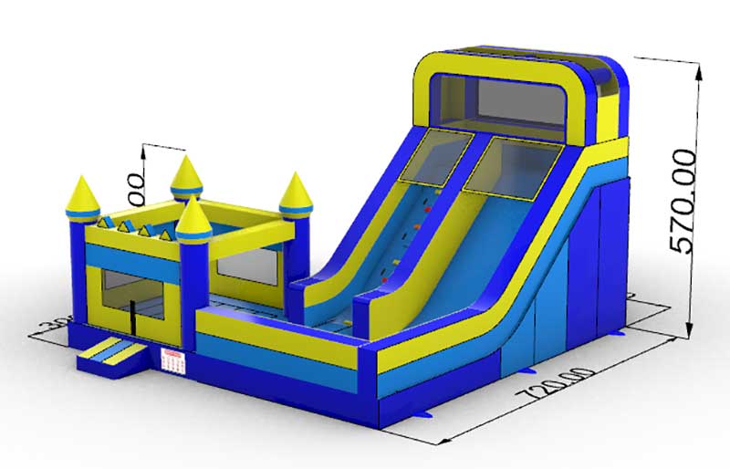 Bounce House With Slide Combo - Image 11