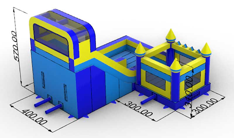 Bounce House With Slide Combo - Image 13