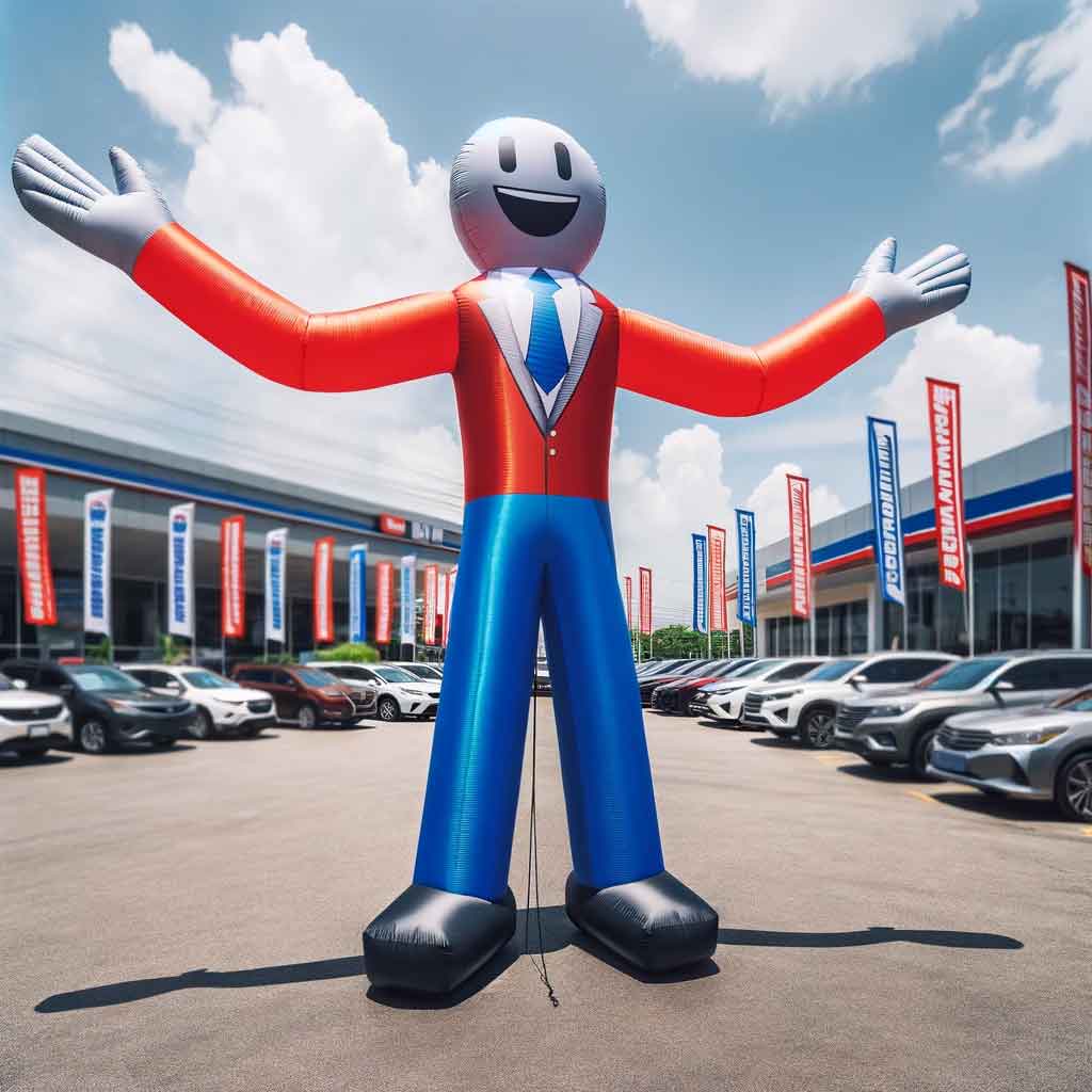 Car Dealership Inflatable Man