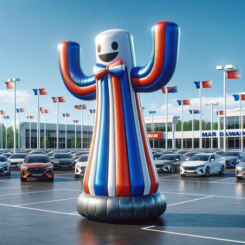 Car Dealership Inflatable Man - Image 5