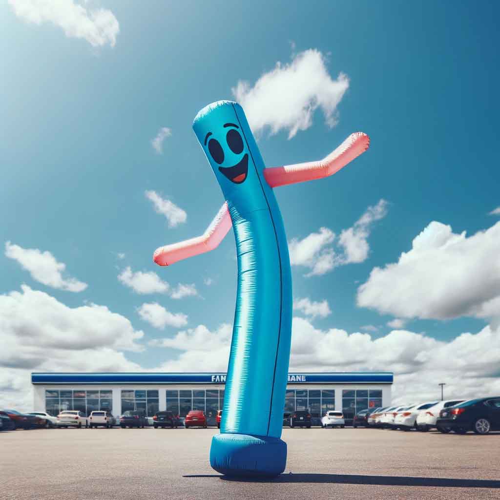 Car Dealership Inflatable Man - Image 6