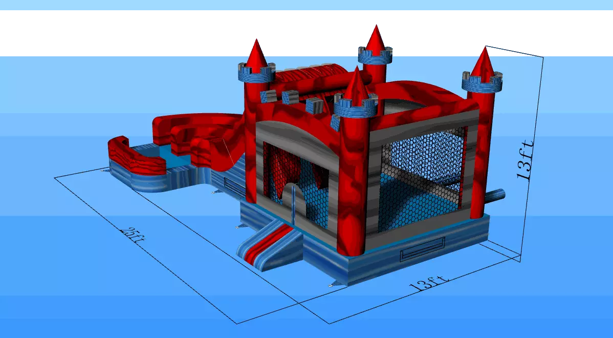 Combo Bounce House With Double Slide - Image 5