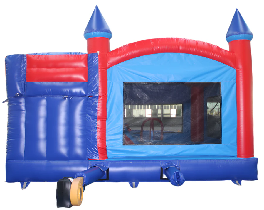 Combo Bounce House With Curved Slide - Image 5