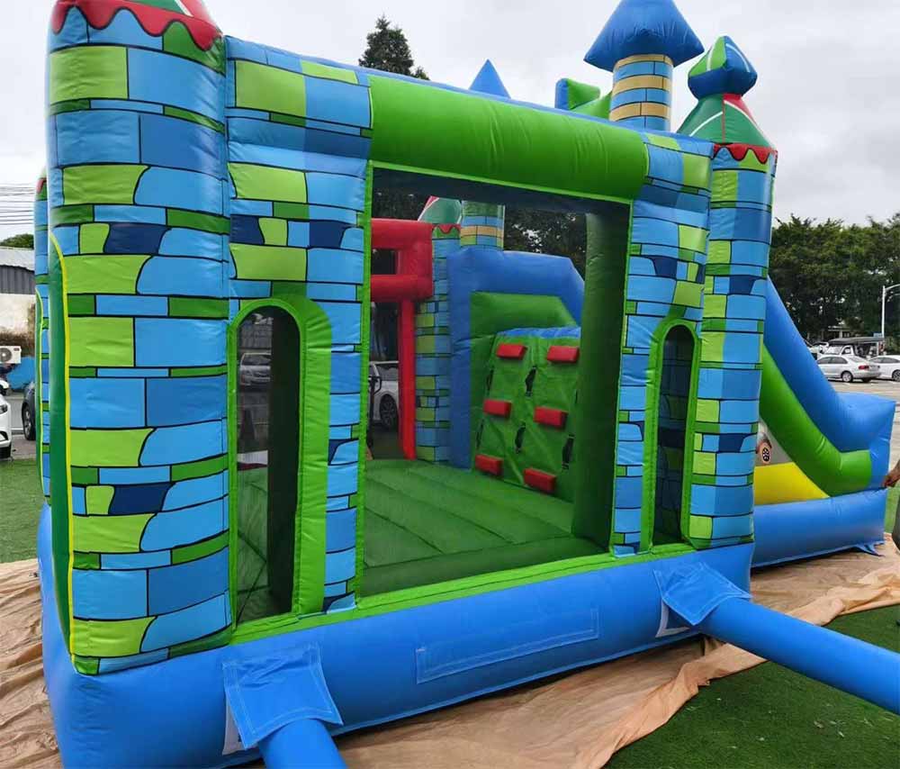 Combo Bounce House With Slide & Basketball Hoop - Image 6