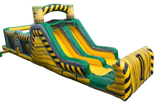 47ft Construction Zone Inflatable Obstacle Course - Image 3