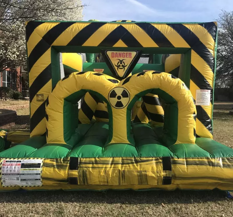 47ft Construction Zone Inflatable Obstacle Course - Image 4
