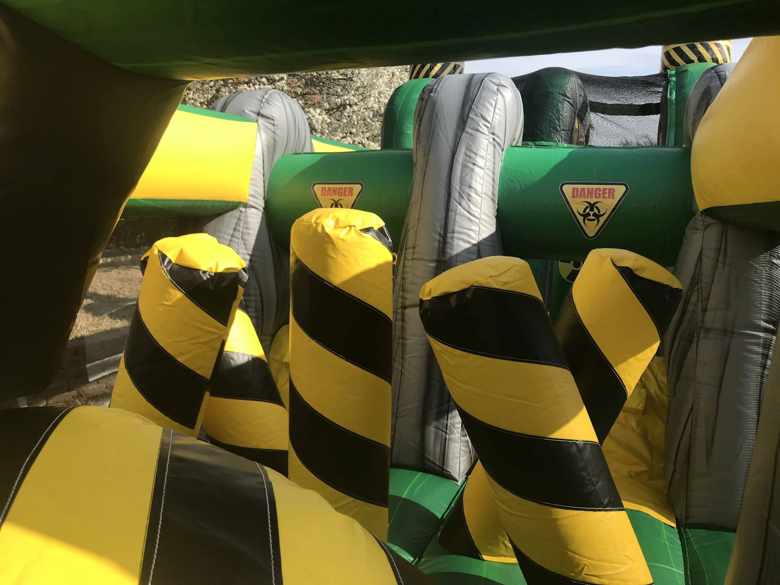 47ft Construction Zone Inflatable Obstacle Course - Image 5