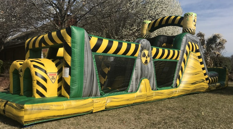 47ft Construction Zone Inflatable Obstacle Course - Image 6
