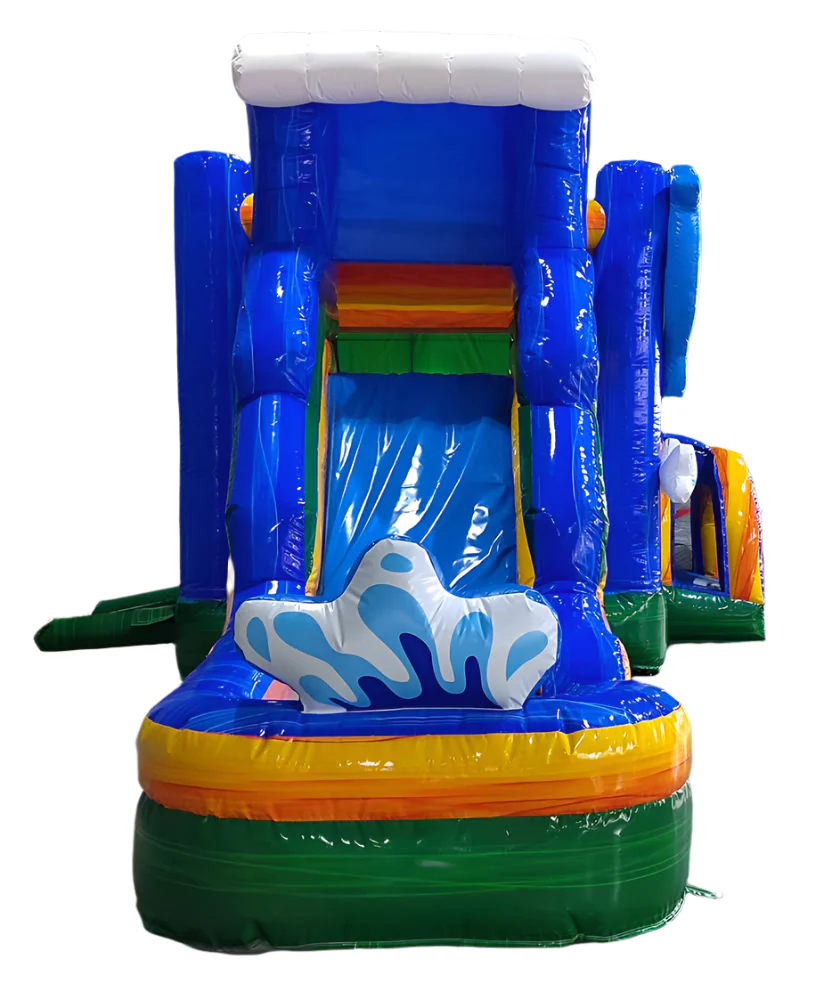 Dolphin Bounce House With Slide - Wet or Dry - Image 5