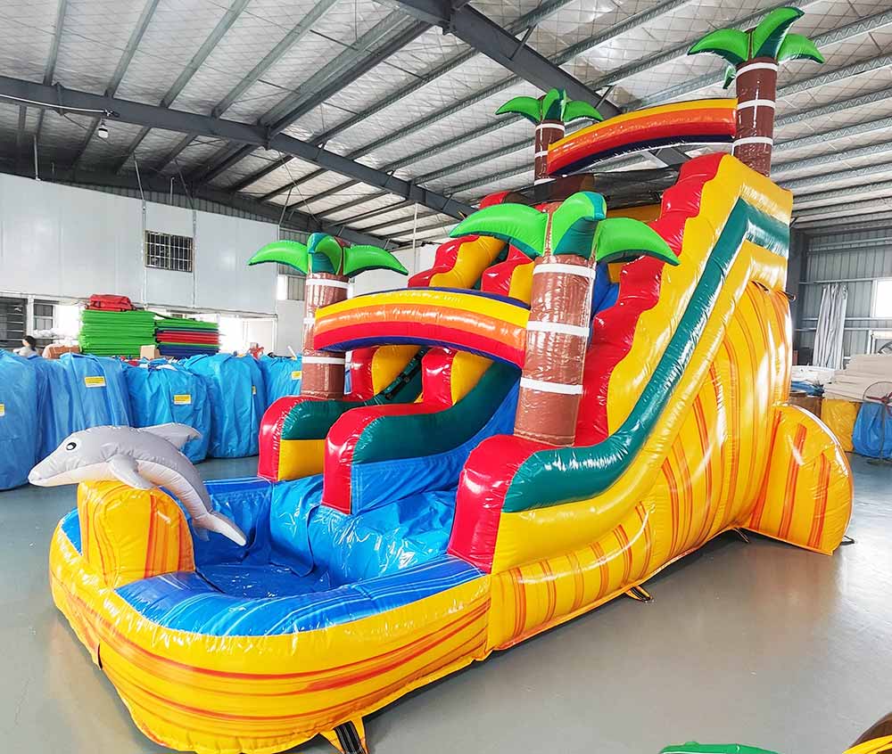 Dolphin Inflatable Water Slide - Image 4