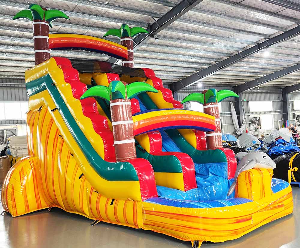 Dolphin Inflatable Water Slide - Image 5