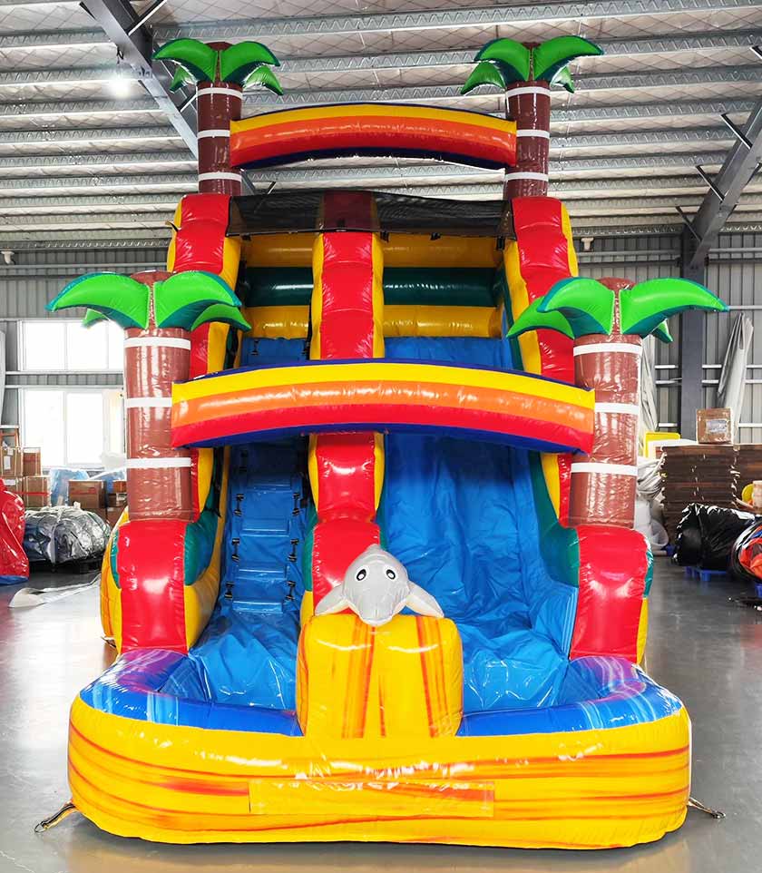 Dolphin Inflatable Water Slide - Image 6