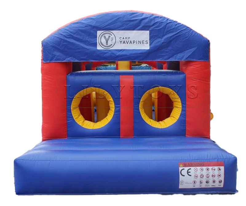 51ft Extreme Dual Challenge Inflatable Obstacle Course - Image 3