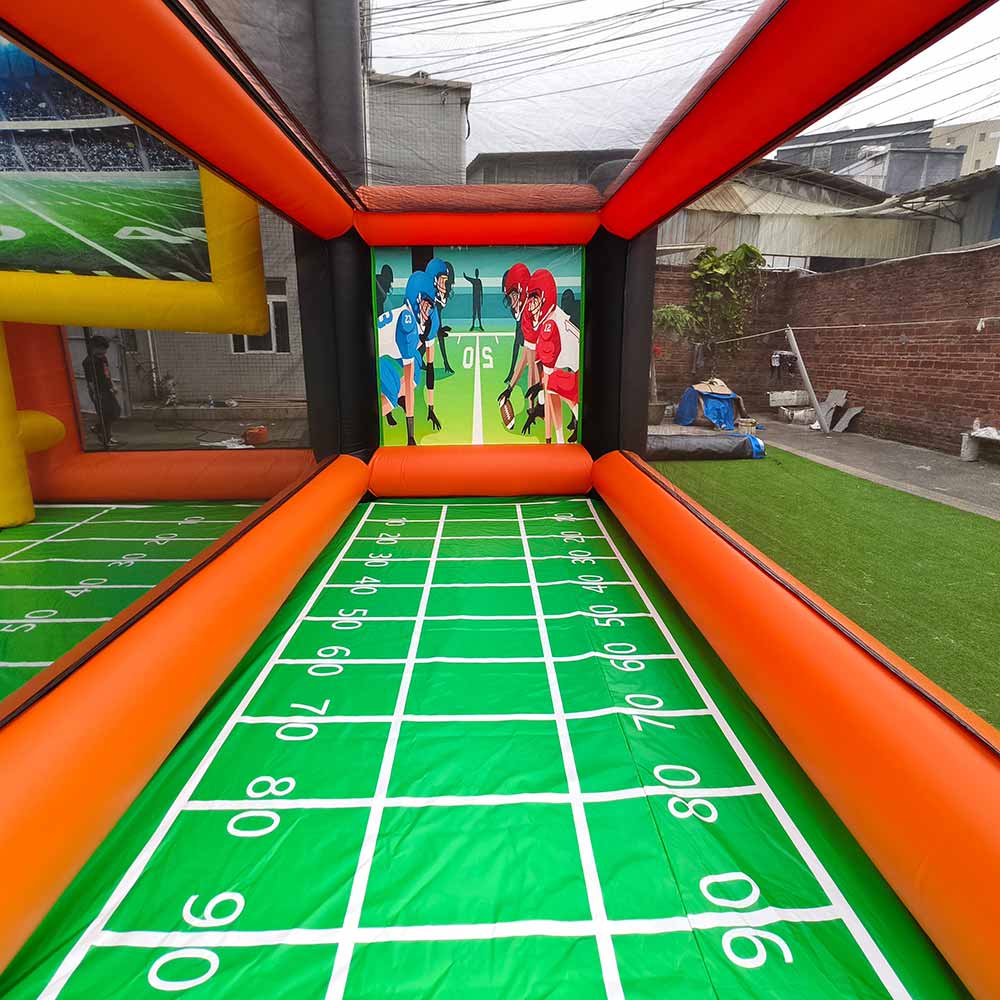 Inflatable Football Field Goal + Football Toss Combo - Image 7