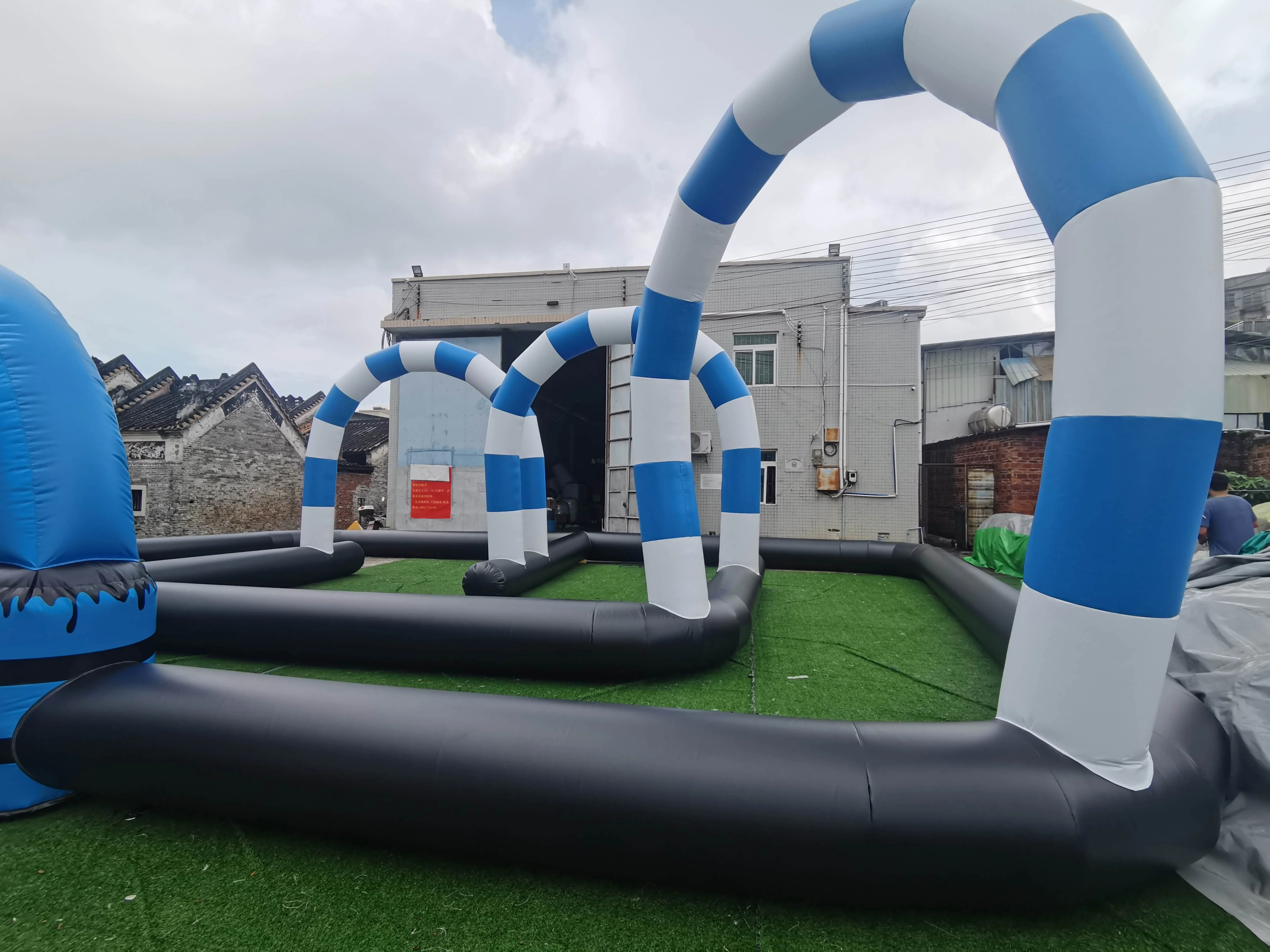 Custom Inflatable Race Track For Fort Morgan Police Department - Image 4