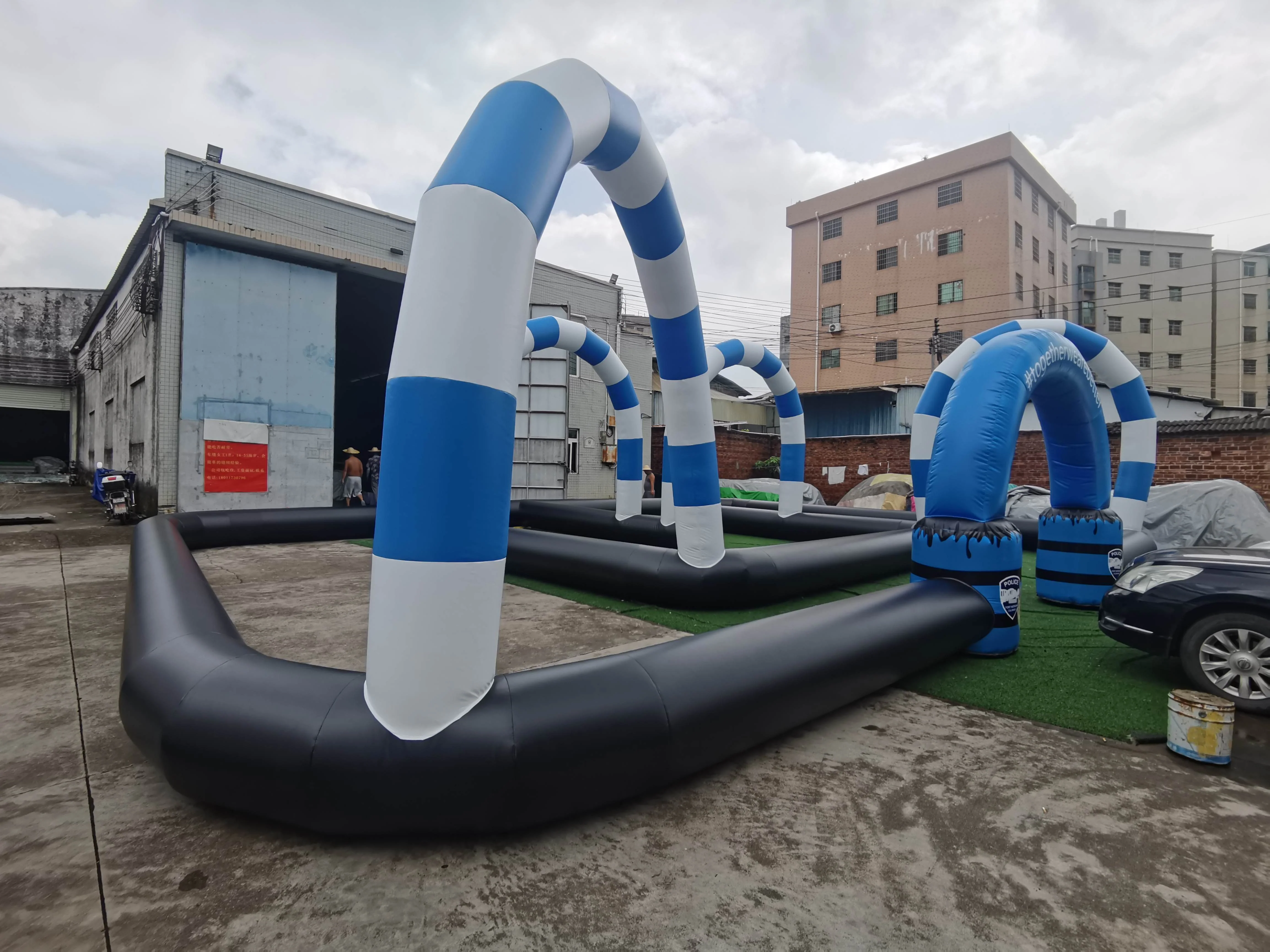 Custom Inflatable Race Track For Fort Morgan Police Department - Image 5