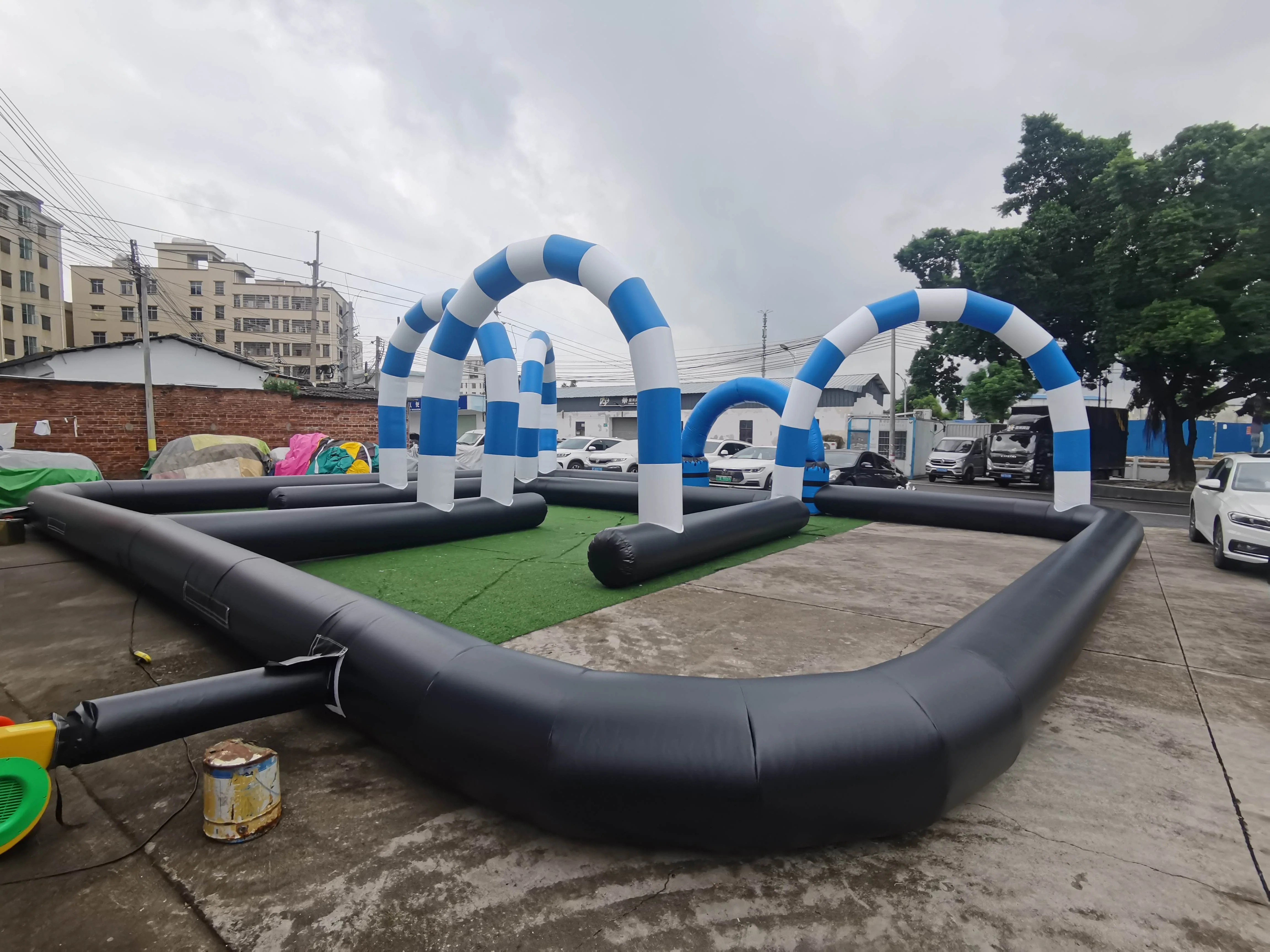 Custom Inflatable Race Track For Fort Morgan Police Department - Image 7