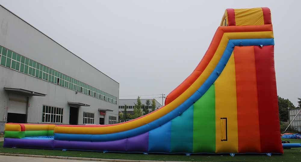 Giant Inflatable Rainbow Water Slide - Image 4