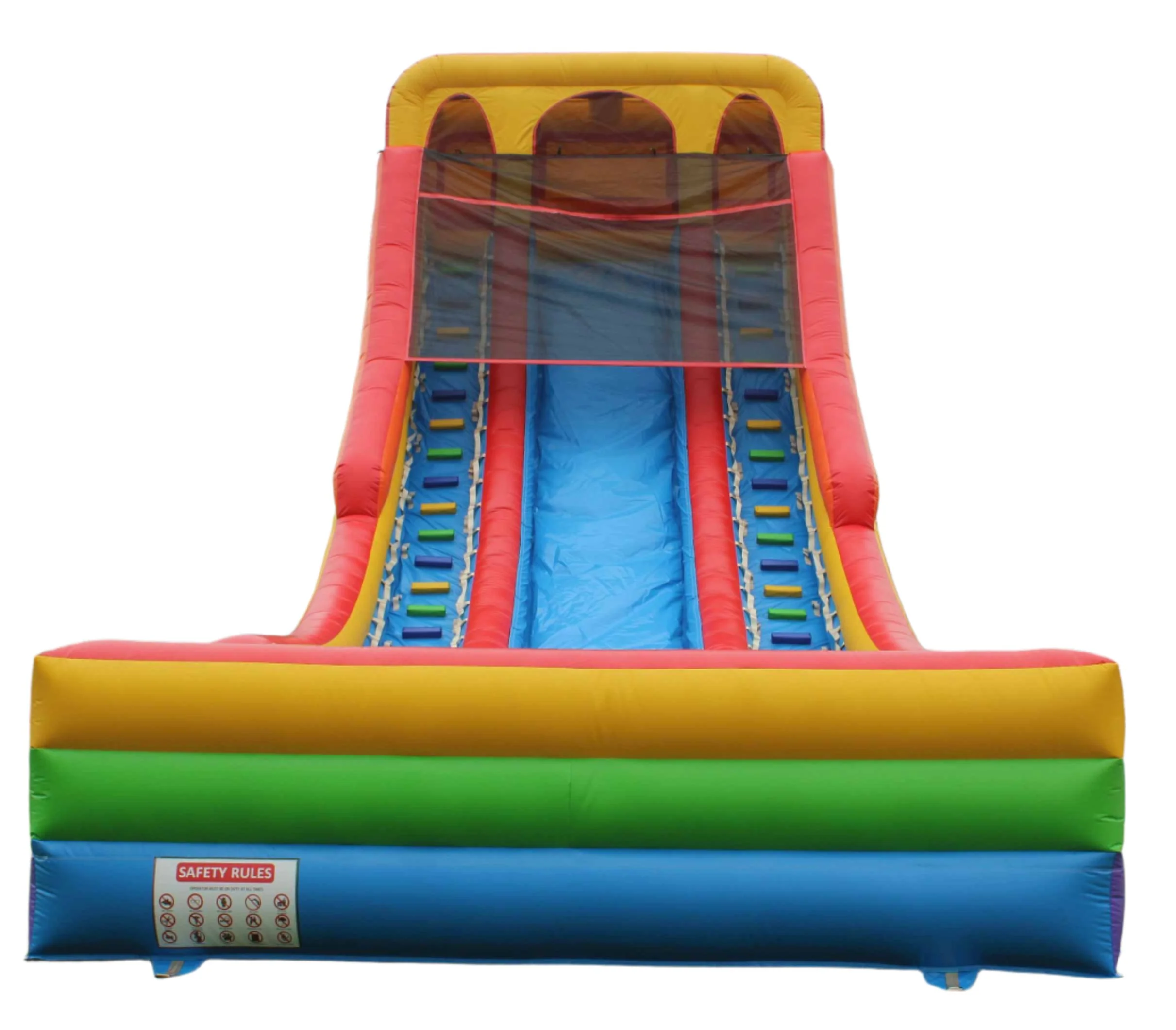 Giant Inflatable Rainbow Water Slide - Image 5