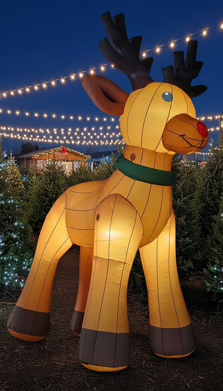 Giant Inflatable Reindeer For Sale - Image 8