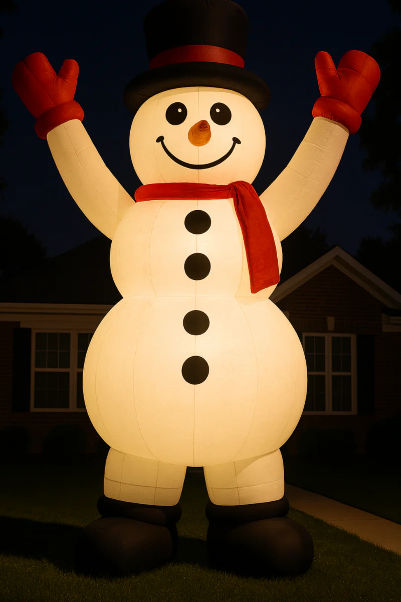 Giant Inflatable Snowman For Sale - Image 3