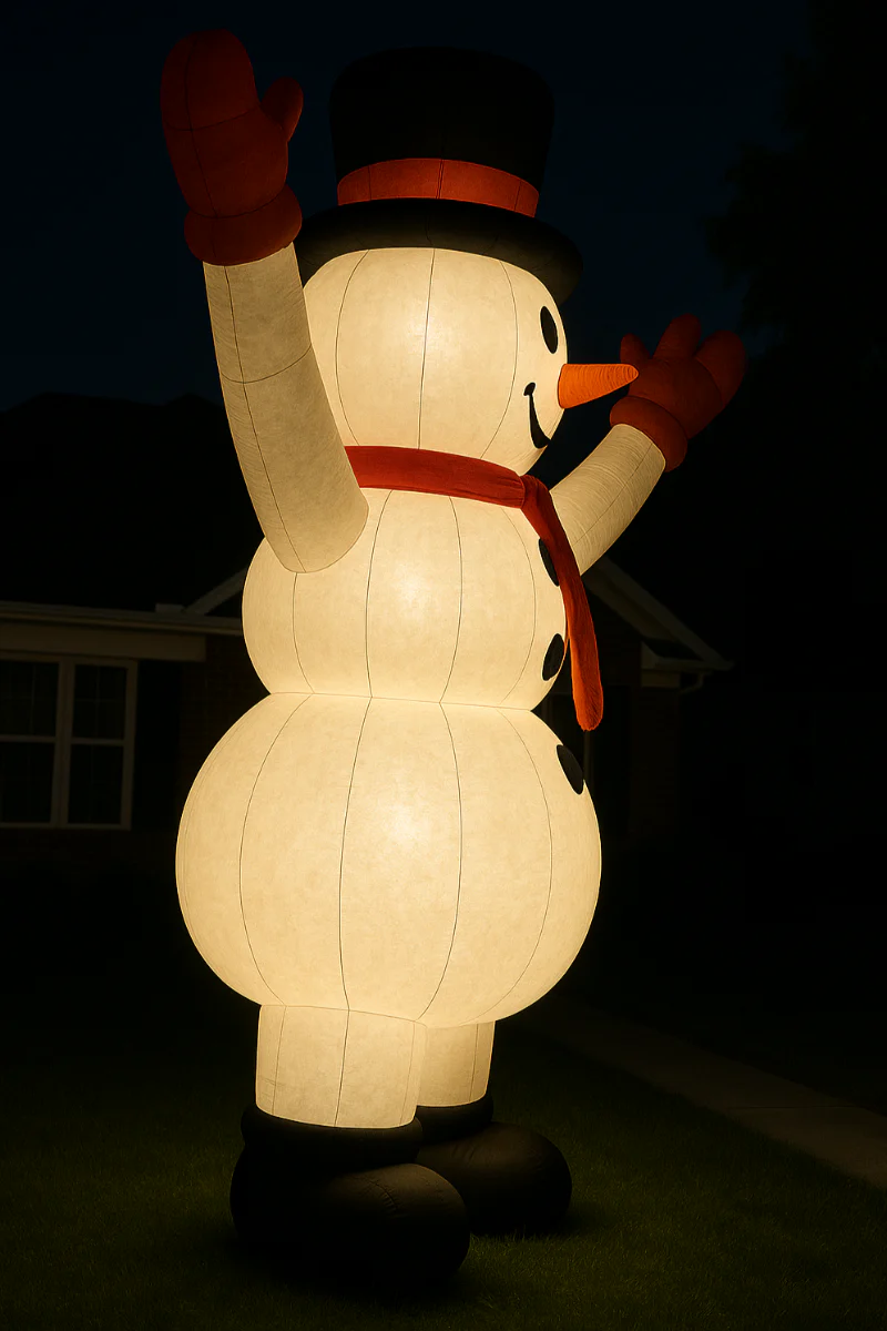 Giant Inflatable Snowman For Sale - Image 4