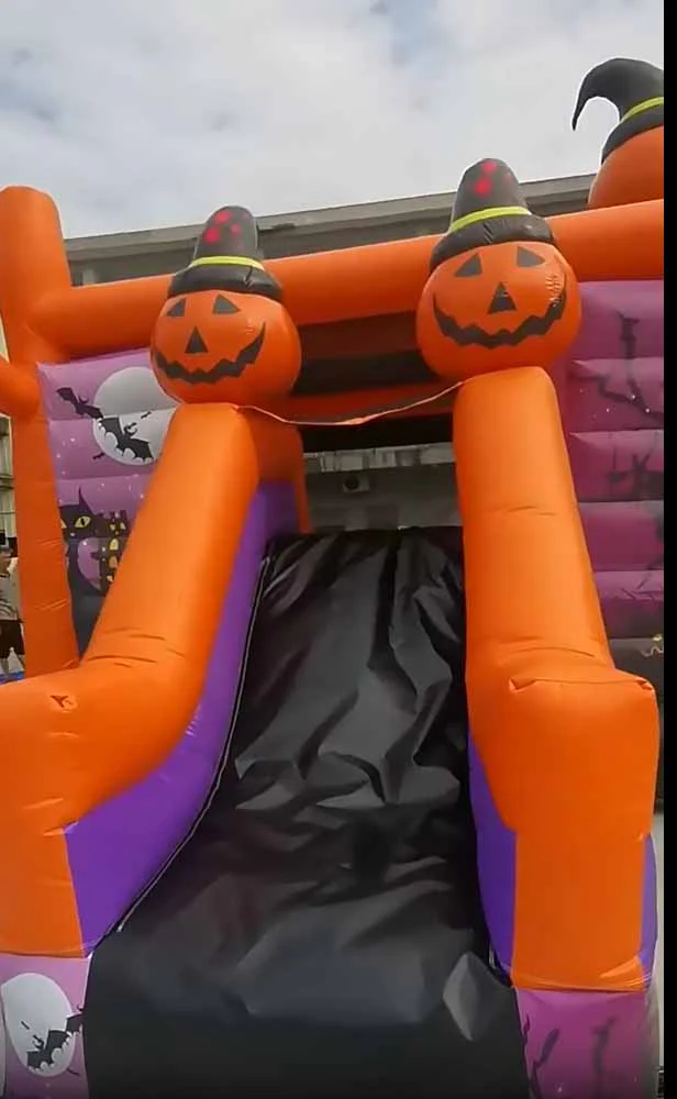 Halloween Bounce House With Slide - Image 2