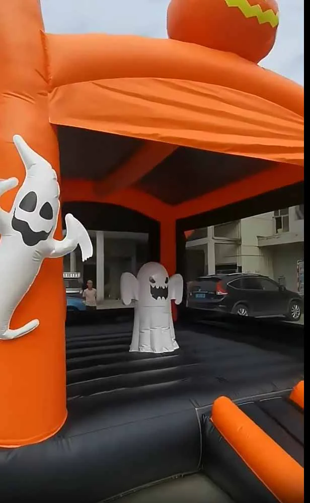 Halloween Bounce House With Slide - Image 3