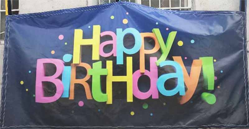 Happy Birthday Bounce House Banners - Image 3