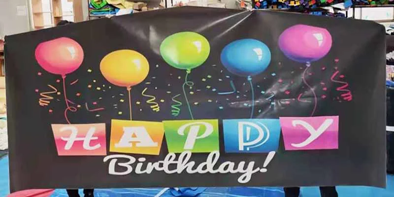 Happy Birthday Bounce House Banners - Image 4