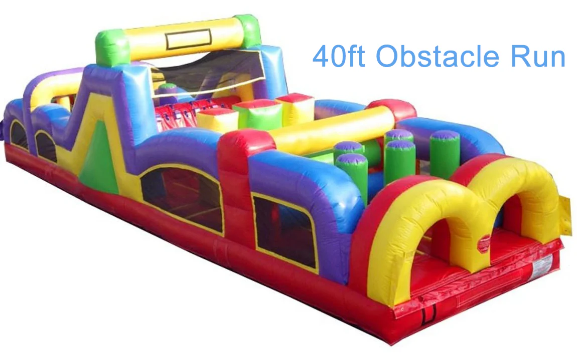 Huge 194ft Inflatable Obstacle Course - Image 6