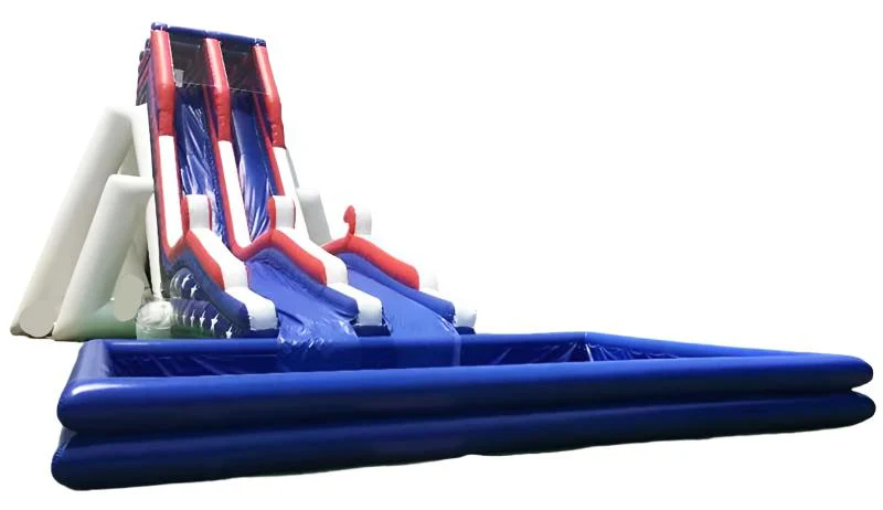 Huge Inflatable Water Slide With Pool - Image 2