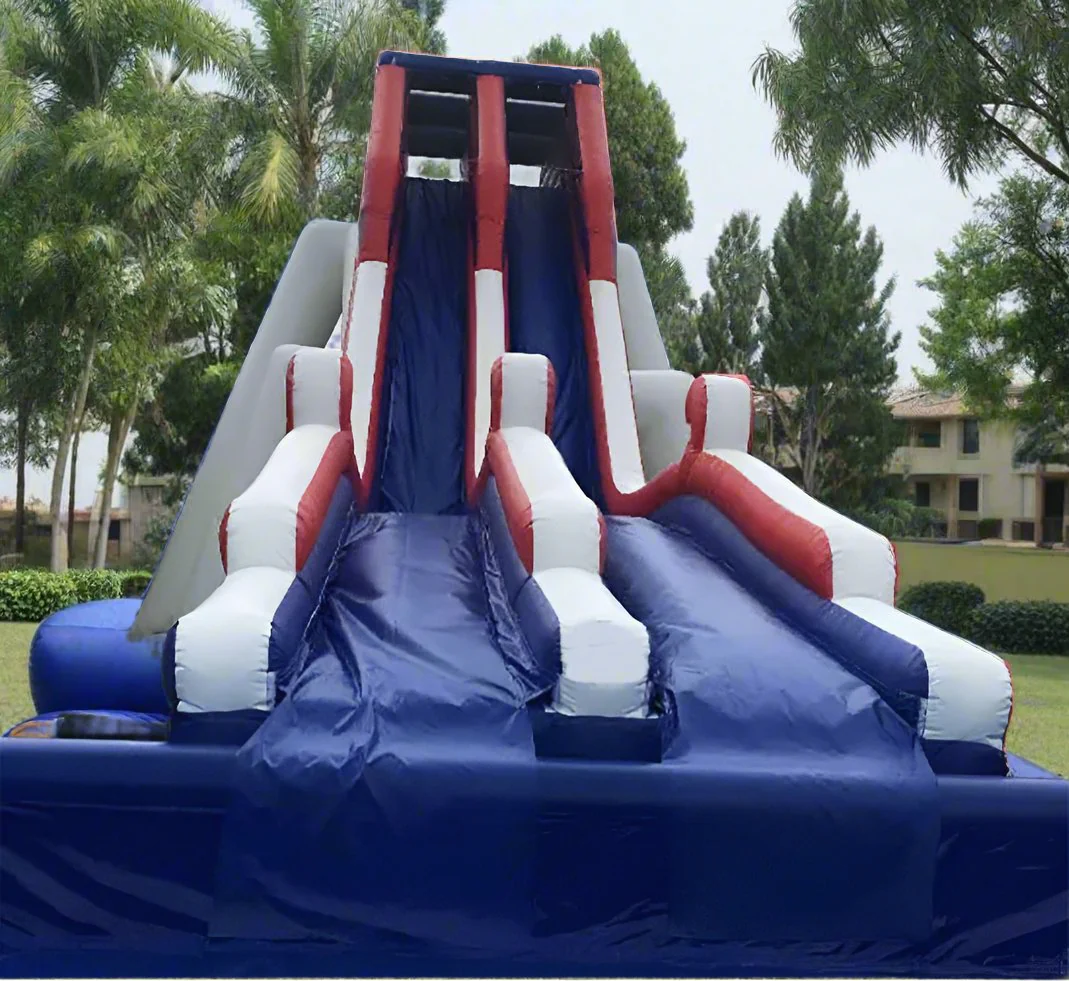 Huge Inflatable Water Slide With Pool - Image 3