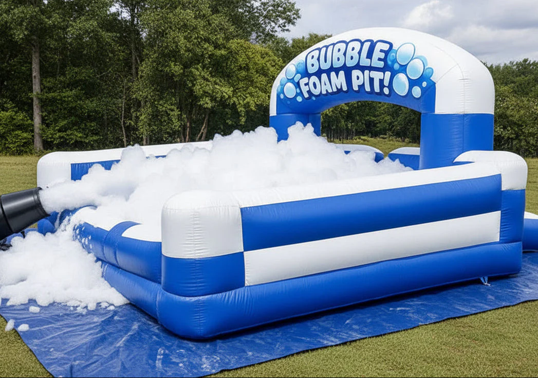 Large Inflatable Bubble Foam Pit - Image 2