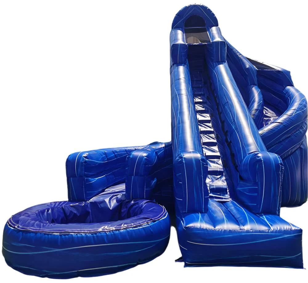 Inflatable Corkscrew Water Slide With Pool - Image 2