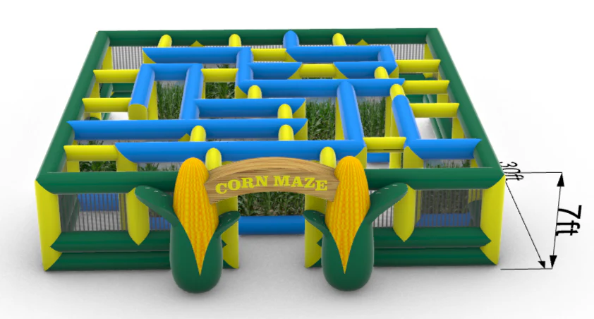Inflatable Corn Maze For Sale - Image 5