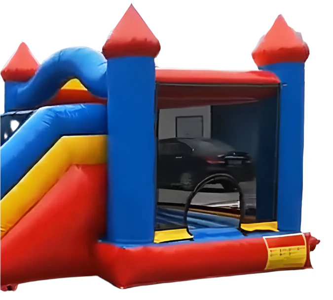 Double Slide Bounce House Combo With Pool - Image 4